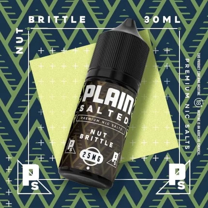 Plain Salted Nut Brittle 25mg 30ml