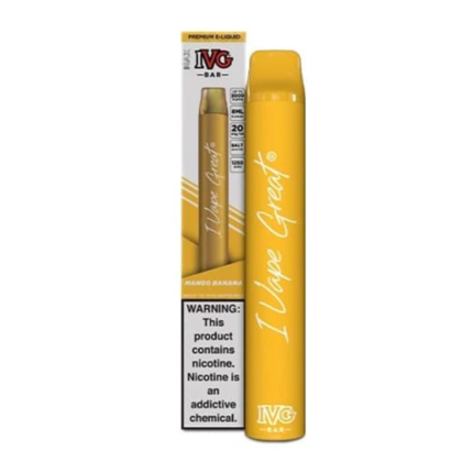 IVG Mango Banana 50MG 3000 Puff