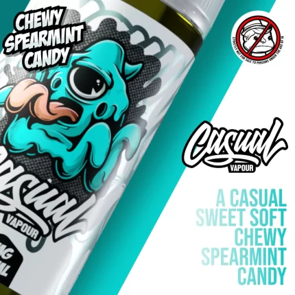 Nostalgia Casual Vapor Chewy Spearmint Candy 35mg 30ml
