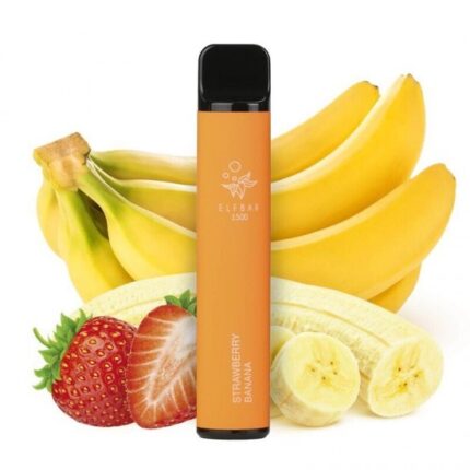 Elf Bar Strawberry Banana 50MG 1500 Puff