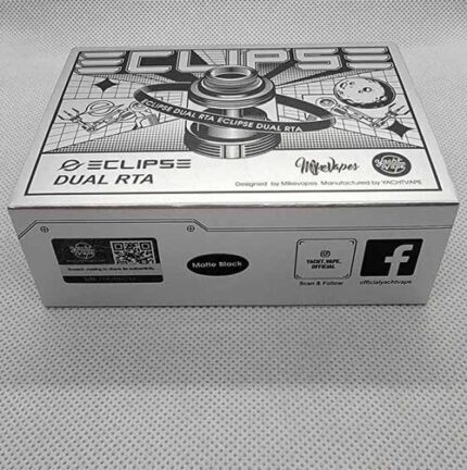 Yachtvape Eclipse Dual RTA (Matte Black)