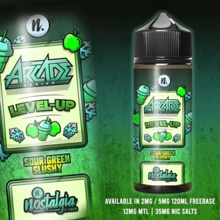 Nostalgia Arcade Series Level Up 2mg 120ml