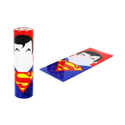 18650 Battery Wraps (Superman)