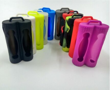 Silicone 20700 Battery Case (2 Bay) - Camo