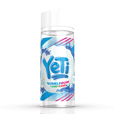 Bubblegum Candy Cane Yeti | 3mg 100ml