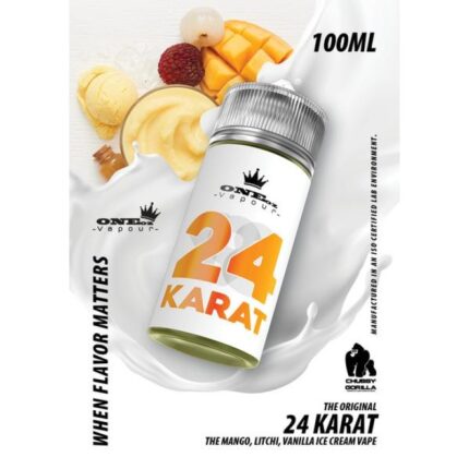24 KARAT BY ONEOZ & TKO 6MG 100ML