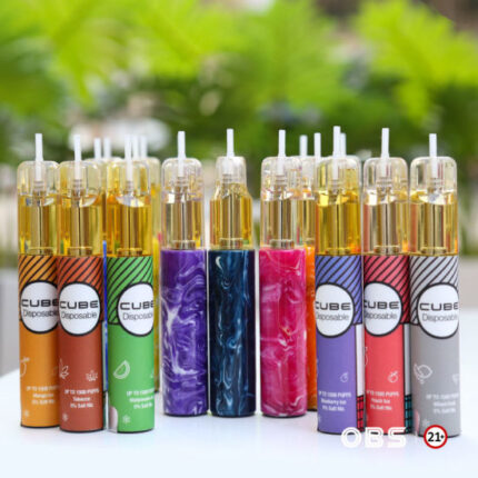 OBS Cube Banana Ice 5% 1500 Puffs