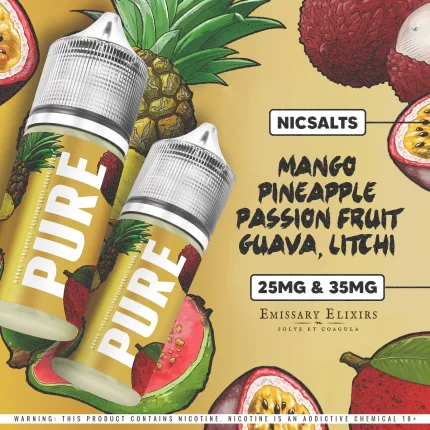 Pure Mango Pineapple Passionfruit Guava Litchi 35mg 30ml