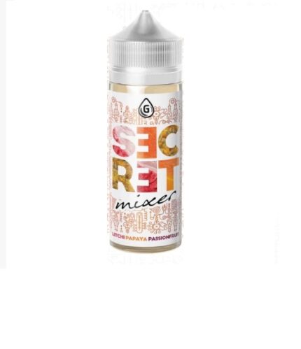 G Drops Secret Mixer - Litchi Papaya Passionfruit 120ml