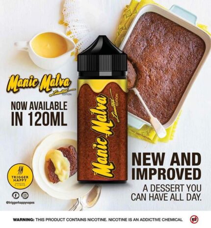 Trigger Happy Manic Malva 2mg 120ml