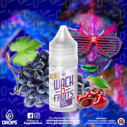 Wack-O-Fruits G Drops Cherry Grape 50mg 30ml