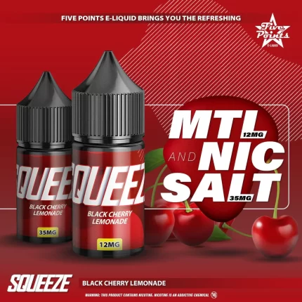 Five Points Squeeze Black cherry Lemonade 35mg 30ml