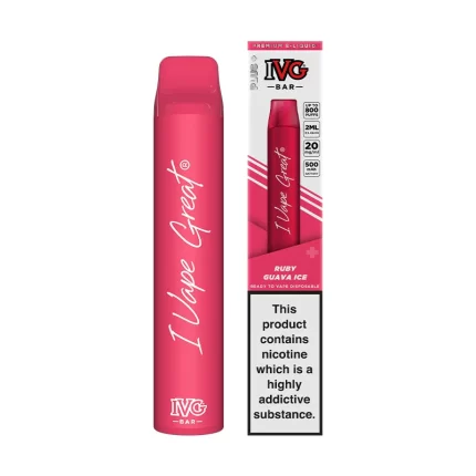 IVG Ruby Guava Ice 20MG 800 Puff