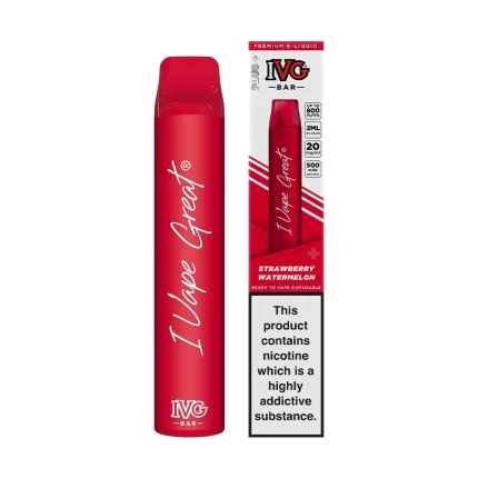 IVG Strawberry Watermelon 20MG 800 Puff