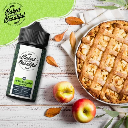 Baked and the Beautiful Apple Custard Shake 5mg 120ml