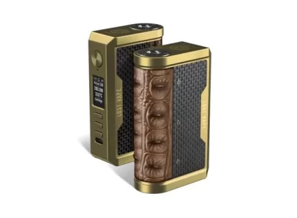 Lost Vape Centaurus DNA 250C Mod (Gold/Embossing - Tactile Carbon Fiber)