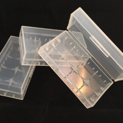 Okoko 2 Bay Battery Case (Clear)