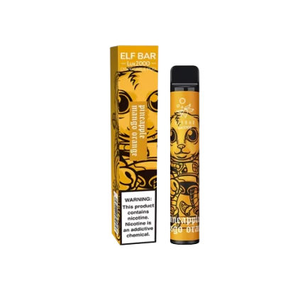 Elf Bar Lux Pineapple Mango Orange 5% 2000 Puff
