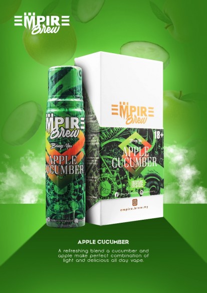 Empire Brew Apple Cucumber 0mg 60ml