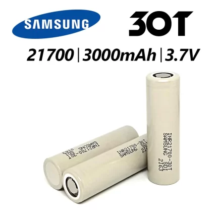 Samsung 30T 21700 3000mAh 3.7V Battery