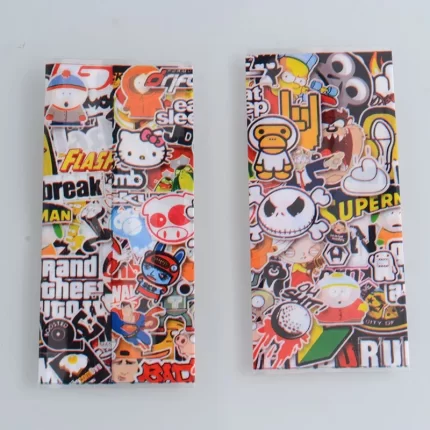 20700/21700 Sticker Bomb Battery Wraps