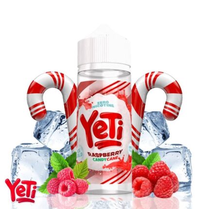 Raspberry Candy Cane Yeti | 3mg 100ml