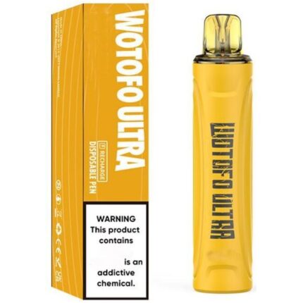 Wotofo Ultra Salty Lemon Cone 50MG 3000 Puffs (Rechargeable)