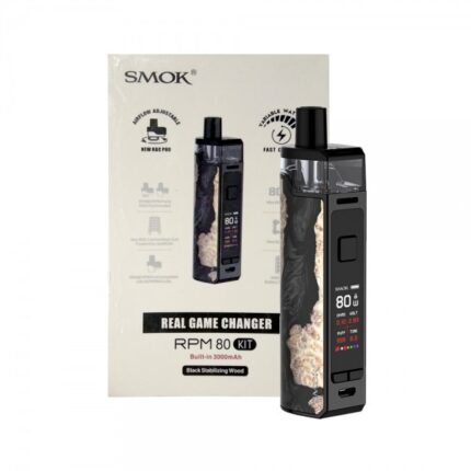 Smok RPM80 Pro Pod Kit - Black Wood