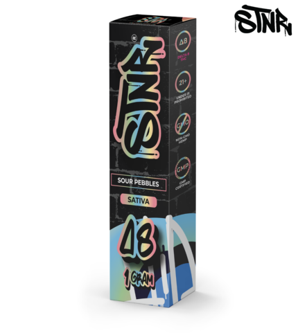 STNR Sour Pebbles Delta 8 925MG 1 Gram - Sativa