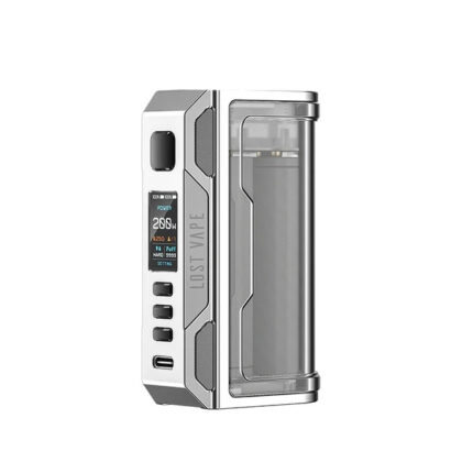 Lost Vape Thelema Quest 200W Box Mod (Stainless Steel Clear)