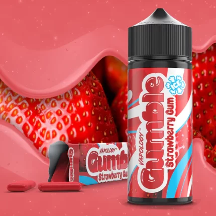 Vapology Gumble Strawberry Gum 2mg 120ml