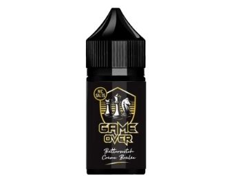 Game over Salt - Butterscotch crème Brulee - 20mg