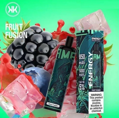 KK Energy - Fruit Fusion 5% 5000 Puff