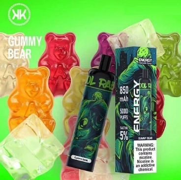 KK Energy - Gummy Bear 5% 5000 Puff