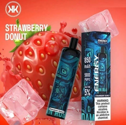 KK Energy - Strawberry Donut 5% 5000 Puff