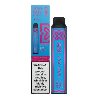Nexus 3500 Puff Sour blue raspberry 20mg