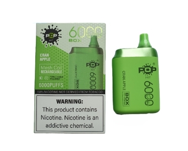 Pop Hits - Cran Apple - 6000 Puff (Charging Cable Include)